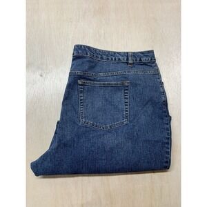 Fashion‎ Bug Women's Blue Jeans 7 Short Approx 43x26 Stretch Capri Cropped
